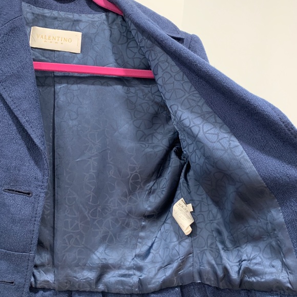 Valentino Blue Blazer women’s size 42/6 - Picture 5 of 8